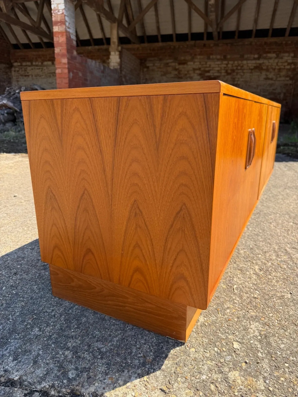 Vintage Mid Century Teak Low Sideboard TV Media Stand G Plan Fresco 1960's/70's