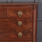 Antique Flame Mahogany Scottish Chest of Drawers