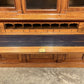 Large Vintage Early Victorian Breakfront Oak Bookcase