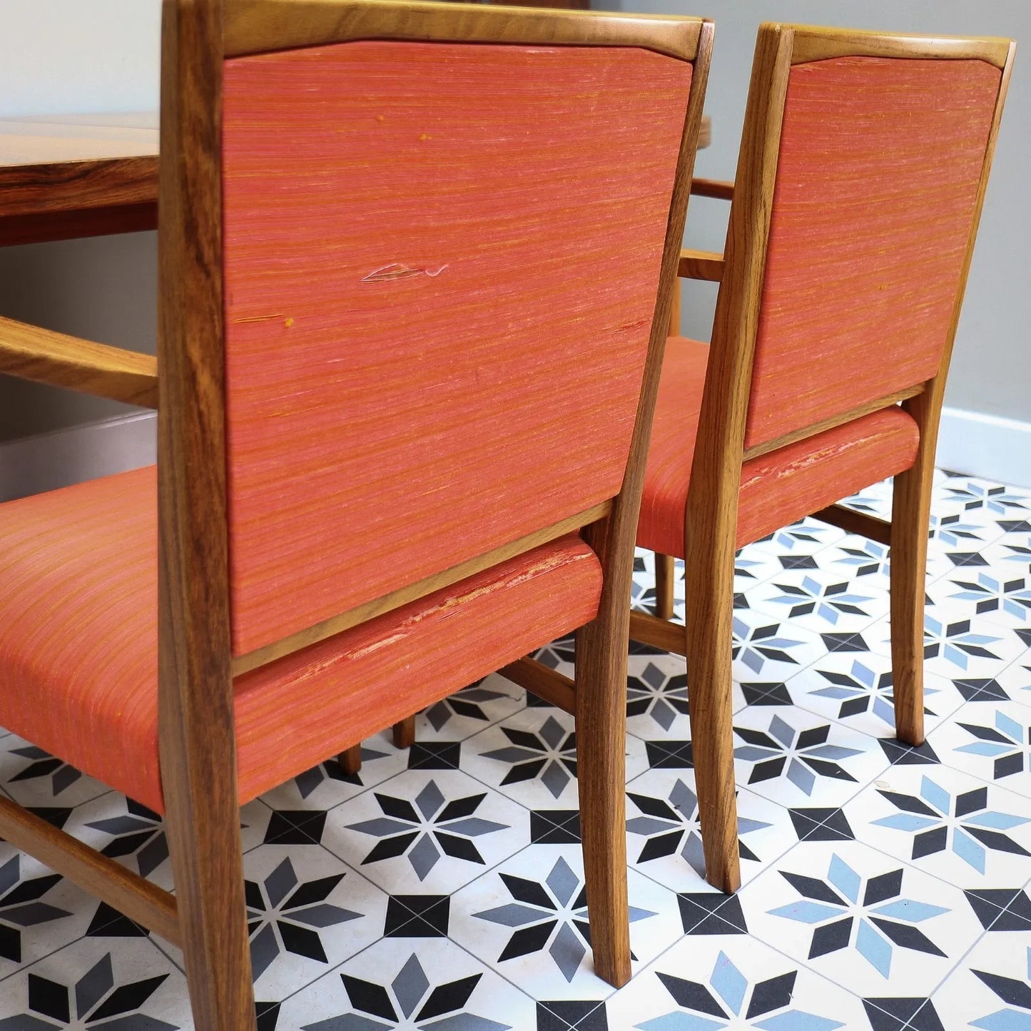 Gordon Russell Dining Table and 8 Chairs Marwood Room Rose Wood Number 1 of 200