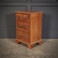 Pair Of Walnut Vintage Bedside Night Stands, 1900s