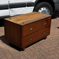 Vintage Campaign Chest, Military Chest. Splits In 2 Pieces. Very Good Quality