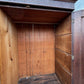 Antique Georgian Flame Mahogany Cupboard & Drawers