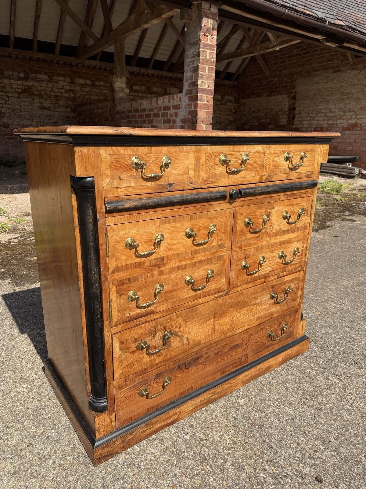 Vintage Unique Chest Of Drawers Sideboard By John Nethercott