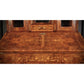 Burr Walnut Marquetry Inlaid Writing Desk