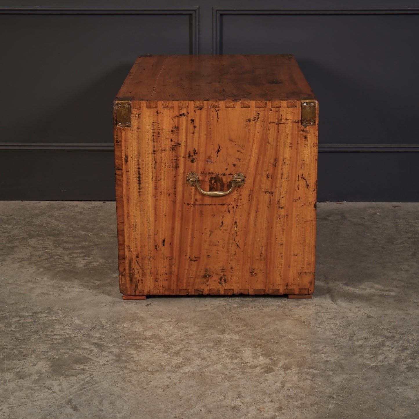 Camphor Wood Campaign Vintage Chest Coffee Table
