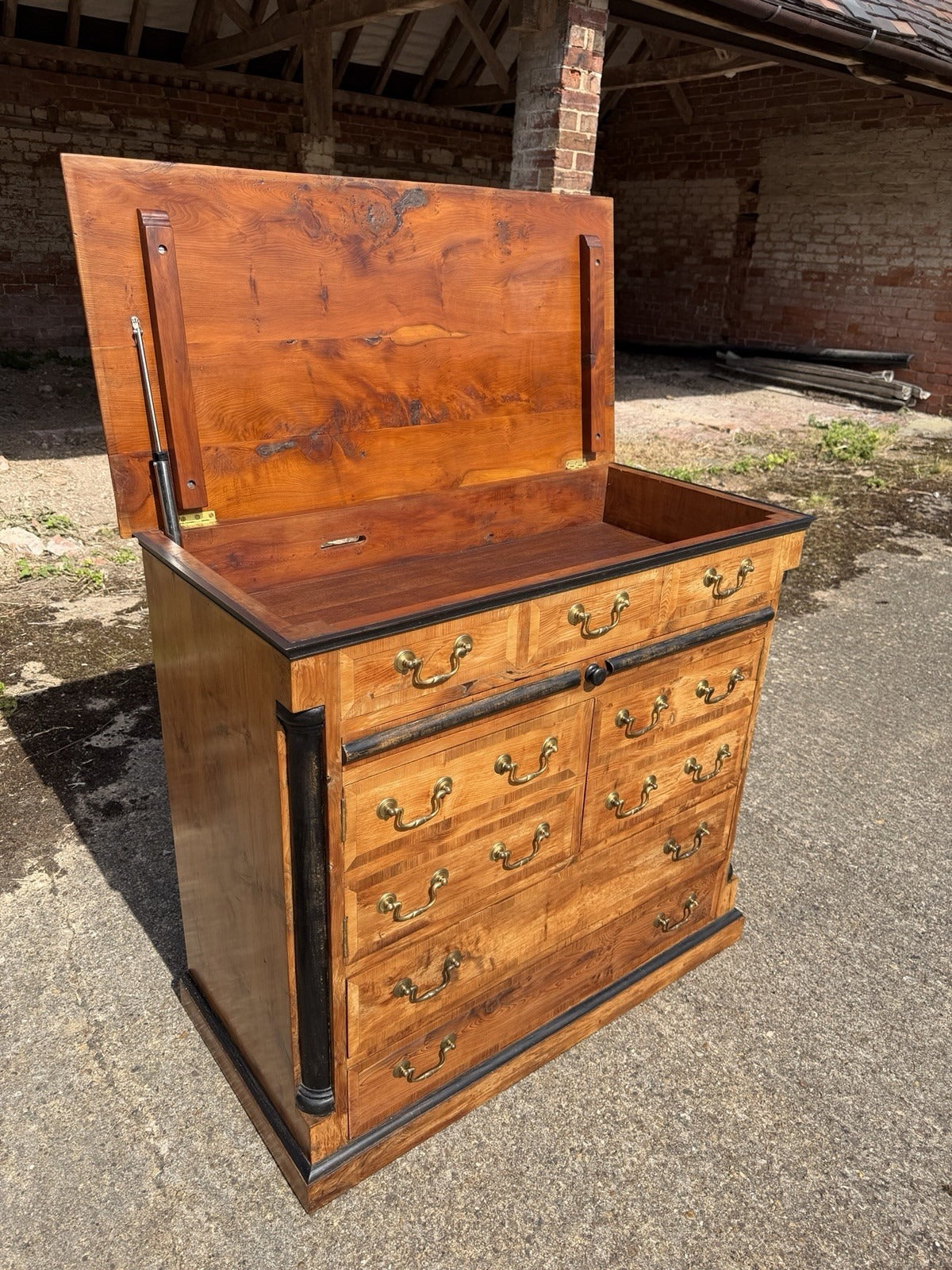 Vintage Unique Chest Of Drawers Sideboard By John Nethercott