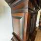 18th Century Gothic Drinks Cabinet On Stand, Lots Of Drawers, Fitted Interior & Pigeon Holes