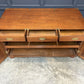 Rare Teak Military Campaign Side Cabinet