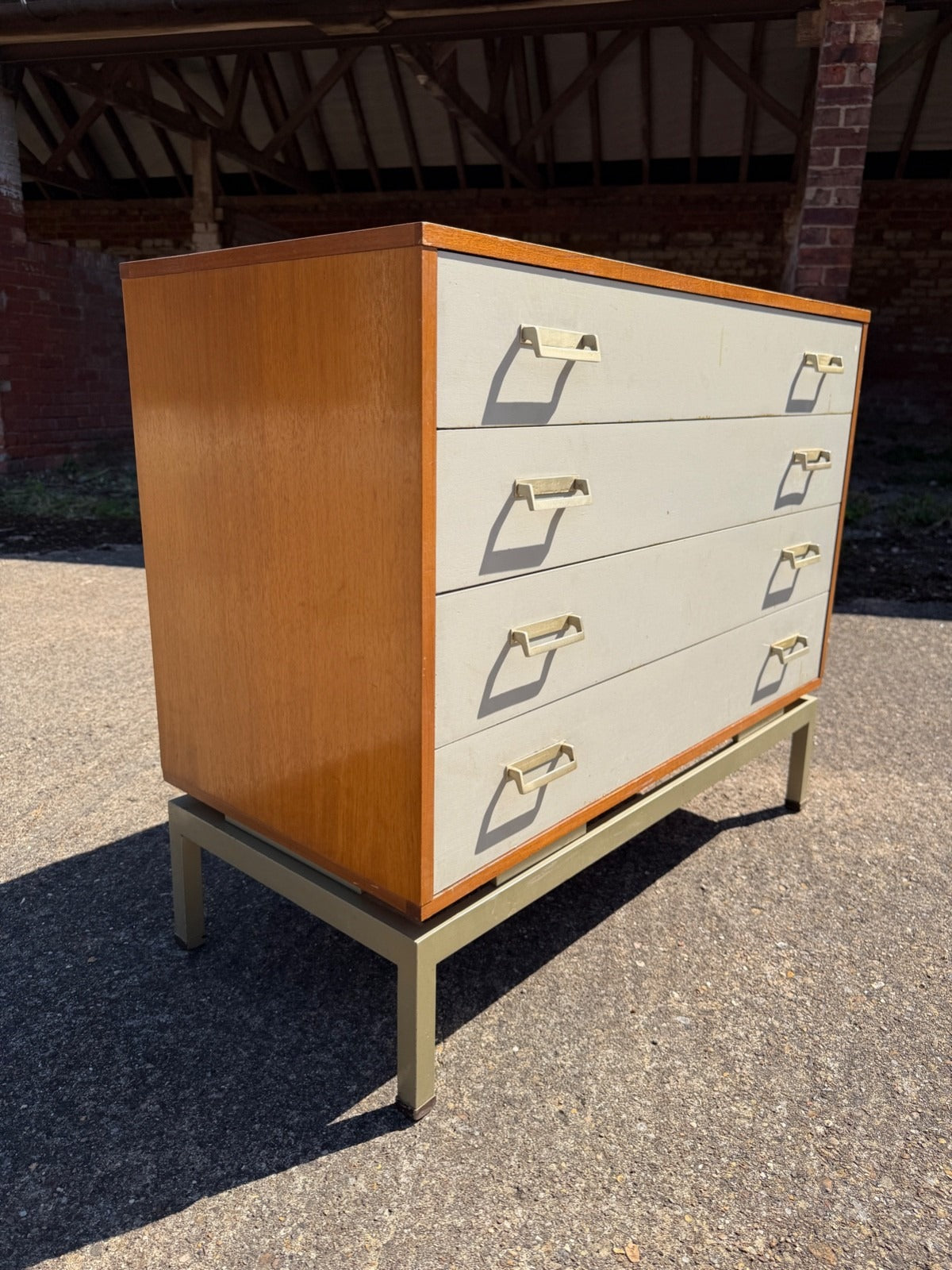 Vintage G Plan Limba E Gomme Mid Century Retro Teak MCM Chest of Drawers