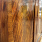 Antique Georgian Flame Mahogany Cupboard & Drawers