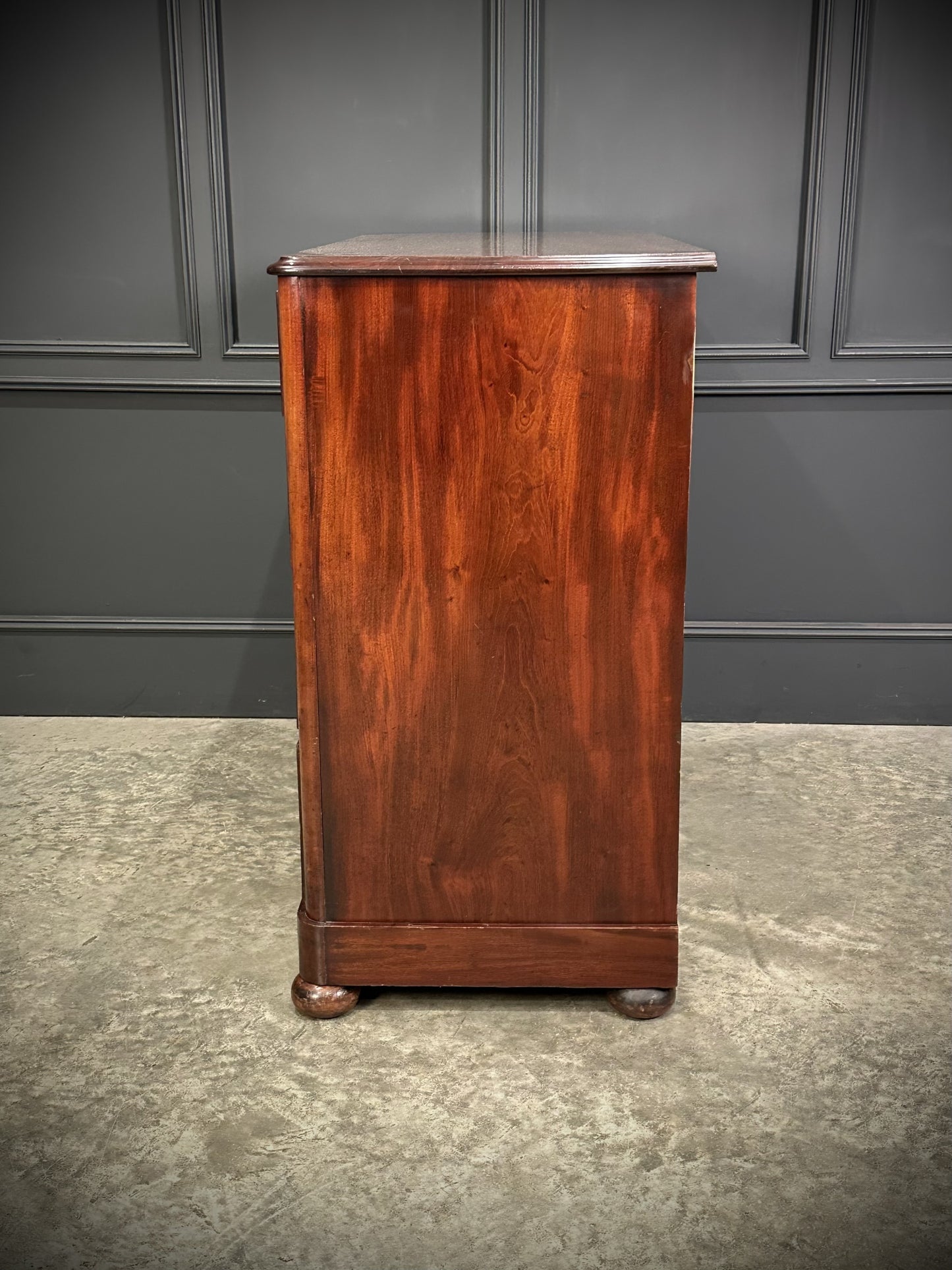 Victorian Mahogany Tallboy Vintage Chest Of Drawers