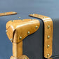 Bespoke Luxury Vintage Leather Desk: Handmade English Leather Executive Workspace Furniture