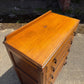 Vintage Oak Tallboy Chest of Drawers