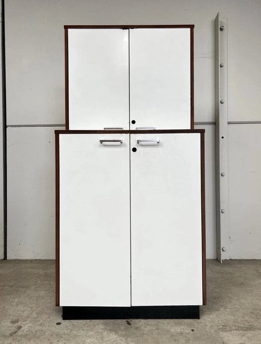 Vintage Medical Cabinet Sideboard Wall Unit Retro Bookcase 1083