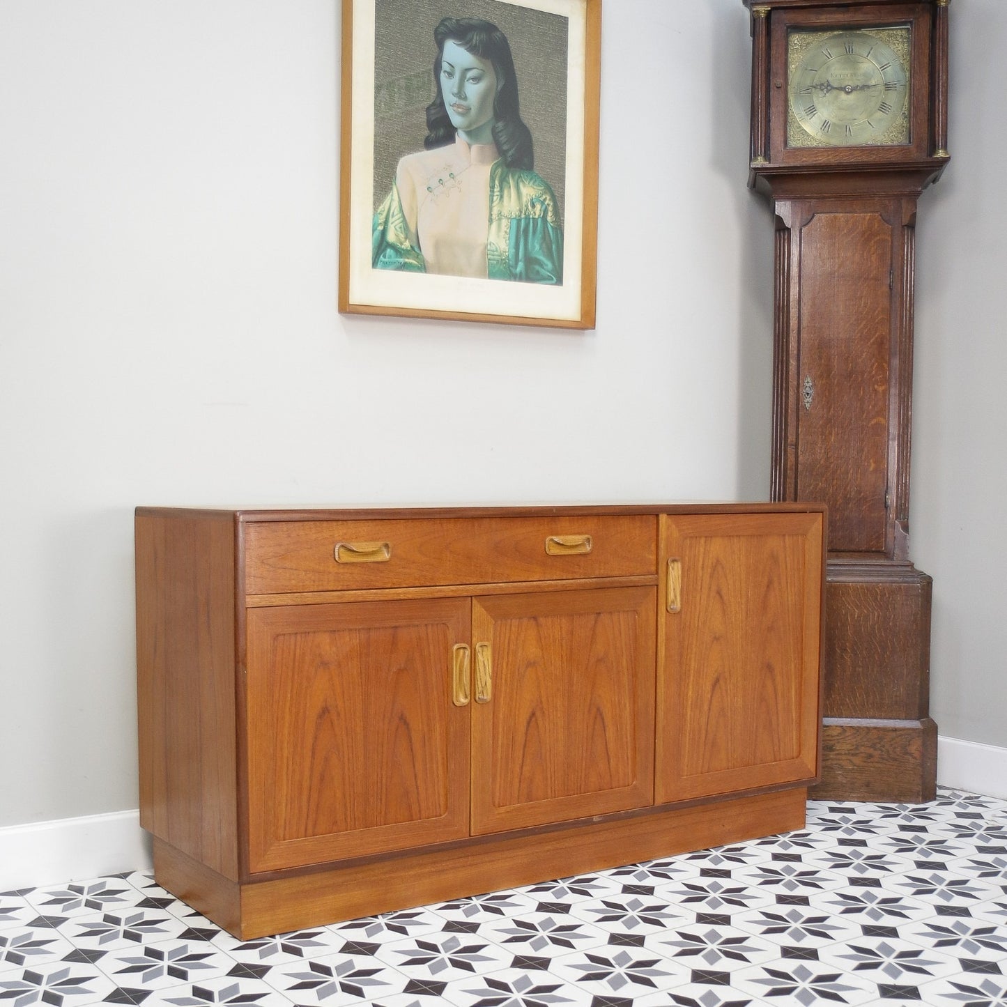 G Plan Fresco Sideboard Mid Century Retro in Teak - Free Delivery UK Exceptions