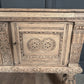 Carved Bleached Antique Oak Carved Sideboard