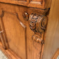 Large Vintage Early Victorian Breakfront Oak Bookcase