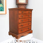 Vintage Chest of Drawers Apprentice Salesman Piece Inlaid Mahogany
