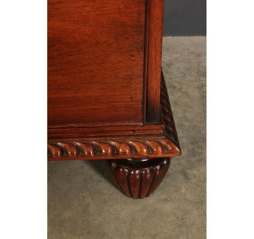 2 Piece Anglo Indian Large Vintage Military Chest Of Drawers