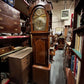Antique Marquetry Inlaid 3 Weight Musical Longcase Clock, Brass Dial, Superb.