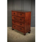 2 Piece Anglo Indian Large Vintage Military Chest Of Drawers