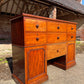 Vintage Mahogany Bank of Drawers Shop Display Kitchen Unit Chest of Drawers