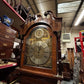 Antique Marquetry Inlaid 3 Weight Musical Longcase Clock, Brass Dial, Superb.