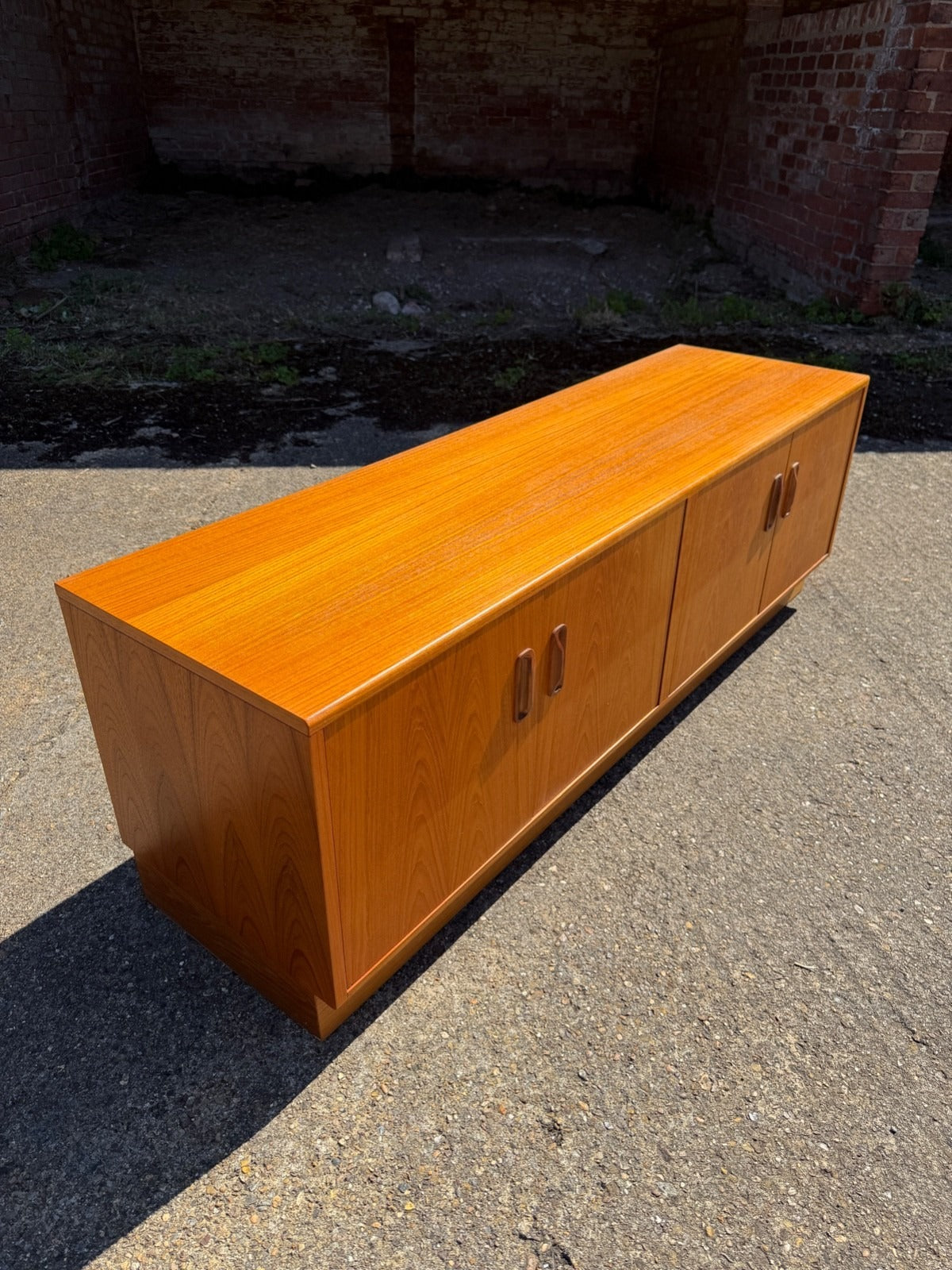 Vintage Mid Century Teak Low Sideboard TV Media Stand G Plan Fresco 1960's/70's