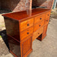 Vintage Mahogany Bank of Drawers Shop Display Kitchen Unit Chest of Drawers