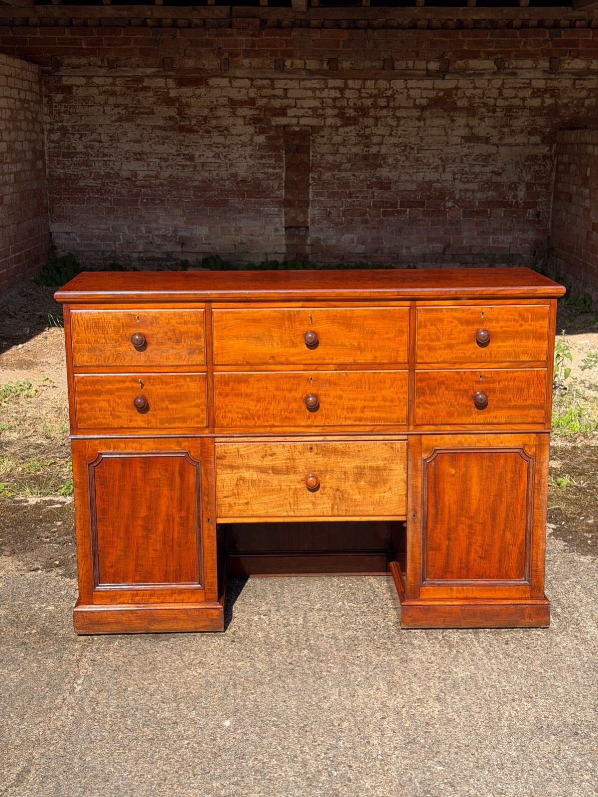 Vintage Mahogany Bank of Drawers Shop Display Kitchen Unit Chest of Drawers