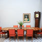 Gordon Russell Dining Table and 8 Chairs Marwood Room Rose Wood Number 1 of 200