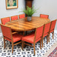 Gordon Russell Dining Table and 8 Chairs Marwood Room Rose Wood Number 1 of 200