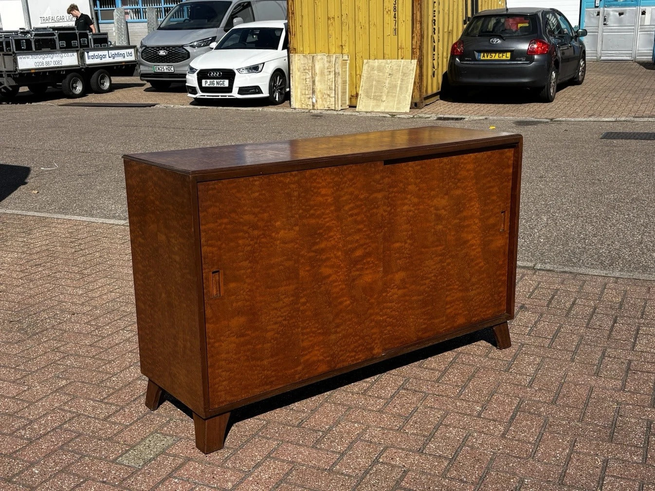 Mid Century Retro Sideboard / Drinks Cabinet By Elders, Charing Cross, Scotland.