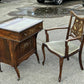 Vintage English Victorian Rosewood Davenport Desk & Chair, Possibly By James Shoolbred.
