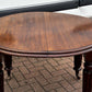 Vintage Victorian Extending Mahogany Dining Table & 4 Chairs