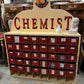 Antique Chemists Drawers, Lots Of Storage. 40 Deep Drawers. Great Unique Shoe Storage
