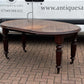 Vintage Victorian Extending Mahogany Dining Table & 4 Chairs