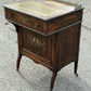 Vintage English Victorian Rosewood Davenport Desk & Chair, Possibly By James Shoolbred.