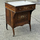 Vintage English Victorian Rosewood Davenport Desk & Chair, Possibly By James Shoolbred.