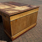 Large Vintage Victorian Mahogany Partners Pedestal Desk, Drawers And Cupboards