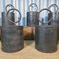 Vintage Iron Metal Pot Handle Utensil Planter Pen Desk Storage