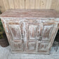 Vintage Wooden House Keepers Linen Cupboard Sideboard Tv Unit