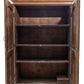Large Vintage Colonial Indian Hardwood Wardrobe Houskeepers Cupboard