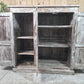 Vintage Wooden House Keepers Linen Cupboard Sideboard Tv Unit