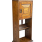 Art Deco Golden Oak side cupboard / magazine / book rack