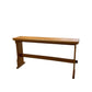 Vintage English Oak Arts & Crafts period bench seat