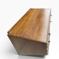 Vintage Oak Tallboy cupboard chest of drawers linen cupboard.