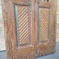 Gothic Antique Rustic Indian Arched Window Shutter Home Garden Mirror