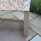 Window Seat, Scroll Armed Bench, Upholstered Cream Willow Fabric Hallway Chair